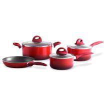 Jogo de Panelas 4 Peças Ceramic Life Smart Plus Vermelho Brinox