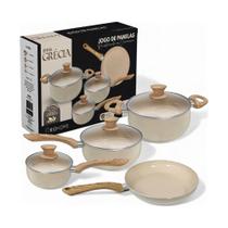 Jogo de Panelas 4 Peças Cerâmica Linha Grécia Jogo de Panelas 4 Peças Cerâmica Linha Grécia