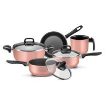 Jogo de Panelas 5 Peças Alumínio Frigideira, Caçarola, Fervedor MTA - 5671 Jogo de Panelas 5 Peças Alumínio Frigideira, Caçarola, Fervedor MTA - 5671