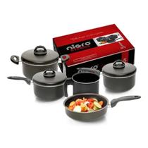 Jogo de Panelas 5 Peças Antiaderente Eterna 25915 Nigro