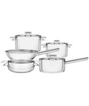 Jogo de Panelas 5 Peças Inox Brava - Tramontina Jogo de Panelas 5 Peças Inox Brava - Tramontina