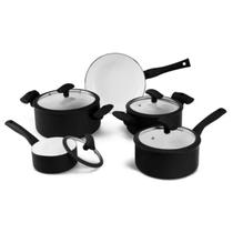 Jogo de Panelas 5 Peças Soft Touch Preto PA300-5PPR Hercules
