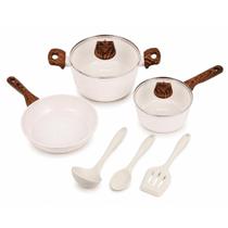 Jogo de Panelas 6 Peças Bravia Cookware - Arenito
