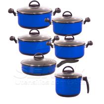 Jogo De Panelas 6 Peças Indução Cooktop E Gás