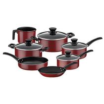 Jogo De Panelas 7 Peças Vermelho Coimbra Tramontina 20297/741