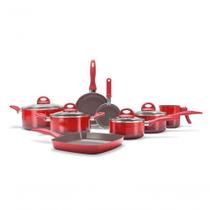 Jogo De Panelas 8 Peças - Ceramic Life Smart Plus Brinox