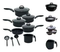 Jogo De Panelas 9 Peças Cerâmica Royale Indução Cooktop