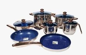 Jogo De Panelas Alemã - Aço Cirúrgico 23 Pçs + Completa!