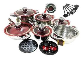 Jogo De Panelas Alemã - Aço Cirúrgico 23 Pçs