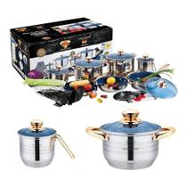 Jogo De Panelas Alemã - Aço Cirúrgico 23 Peças - Original!!! Jogo De Panelas Alemã - Aço Cirúrgico 23 Peças - Original!!!