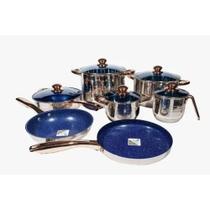 Jogo De Panelas Alemãs Aço Cirúrgico 23 Pcs Dusseldorf