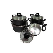 Jogo De Panelas Alumínio Fundido Master Craq. 16 A 24