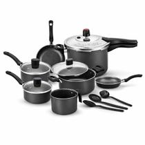 Jogo de Panelas Antiaderente 10 Peças Com Panela de Pressão 4,5L Enjoy Alegrete Jogo de Panelas Antiaderente 10 Peças Com Panela de Pressão 4,5L Enjoy Alegrete
