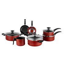 Jogo De Panelas Antiaderente 7 Peças Panela De Pressão Cozillar Jogo De Panelas Antiaderente 7 Peças Panela De Pressão Cozillar