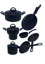 Jogo de Panelas Antiaderente kit 6 Peças Jogo de Panelas Antiaderente kit 6 Peças