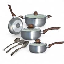 jogo de Panelas Antiaderente Revestimento Cerâmico 7 Peças jogo de Panelas Antiaderente Revestimento Cerâmico 7 Peças