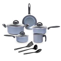 Jogo de Panelas Brinox Antiaderente Ceramic Life 8 peças Suprema Jeans