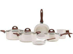 Jogo de Panelas Brinox Antiaderente Vanilla Jogo de Panelas Brinox Antiaderente Vanilla