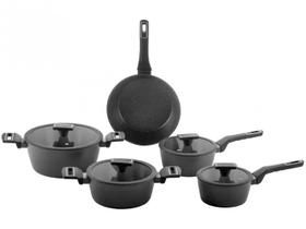 Jogo de Panelas Brinox Cerâmico 5 Peças Carbon Ceramic Life Indução Jogo de Panelas Brinox Cerâmico 5 Peças Carbon Ceramic Life Indução