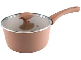 Jogo de Panelas Brinox Mocha Mousse 5 Peças Optima Ceramic Life