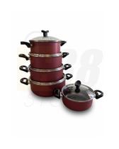 Jogo de Panelas Caçarolas Antiaderente com 5 Peças