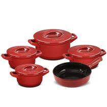 Jogo de Panelas Ceraflame Duo+ Smart Conjunto 5 Peças Pomodoro Jogo de Panelas Ceraflame Duo+ Smart Conjunto 5 Peças Pomodoro