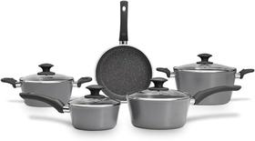 Jogo de Panelas Ceramic Life Optima Indução 5 Peças Brinox - 4799/102