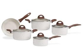 Jogo de Panelas Ceramic Life Smart Plus 5 Peças Brinox - 4774/101 Jogo de Panelas Ceramic Life Smart Plus 5 Peças Brinox - 4774/101
