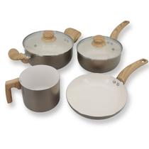 Jogo De Panelas Cerâmica 4 Peças Vanilla Gold Jogo De Panelas Cerâmica 4 Peças Vanilla Gold