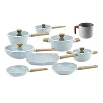 Jogo de Panelas Cerâmica Norma Cinza Indução 9PÇS Fracalanza Jogo de Panelas Cerâmica Norma Cinza Indução 9PÇS Fracalanza