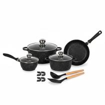 Jogo de Panelas Cerâmicas Indução Classic Cava 6pçs