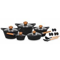 Jogo de Panelas Cerâmicas Indução Spanish Cava 7pçs Jogo de Panelas Cerâmicas Indução Spanish Cava 7pçs