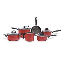 Jogo De Panelas Chilli C/Pipoqueira 6 Pcs Brinox - 7015/146 Jogo De Panelas Chilli C/Pipoqueira 6 Pcs Brinox - 7015/146