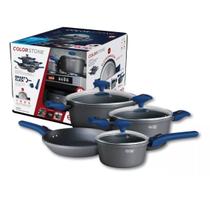 Jogo De Panelas Colorstone 4 Peças Smart Click Euro Home Jogo De Panelas Colorstone 4 Peças Smart Click Euro Home