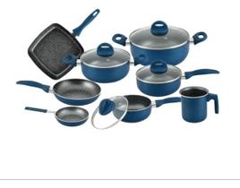 Jogo de Panelas com 8 peças Revestimento Cerâmico Jogo de Panelas com 8 peças Revestimento Cerâmico