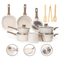 Jogo de Panelas Completo 11 Peças Revestimento Cerâmico Premium Indução Jogo de Panelas Completo 11 Peças Revestimento Cerâmico Premium Indução