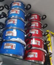 Jogo de Panelas Cores 5 peças Jogo de Panelas Cores 5 peças