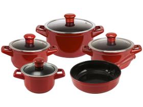 Jogo de Panelas de Cerâmica Smart Duo 5 Peças Pomodoro Ceraflame