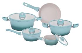 Jogo De Panelas De Indução Cerâmica Miami 5 Peças Jogo De Panelas De Indução Cerâmica Miami 5 Peças