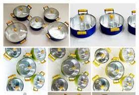 Jogo de Panelas em Aluminio Batido Preto Tampa grossa 5 peças Jogo de Panelas em Aluminio Batido Preto Tampa grossa 5 peças