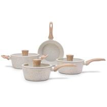 Jogo De Panelas Em Alumínio Com Revestimento Cerâmico Indução Sirius Com 4 peças Brinox Jogo De Panelas Em Alumínio Com Revestimento Cerâmico Indução Sirius Com 4 peças Brinox