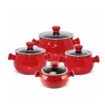 Jogo De Panelas Em Cerâmica Premiere Com 4 Peças Ceraflame Pomodoro Jogo De Panelas Em Cerâmica Premiere Com 4 Peças Ceraflame Pomodoro