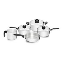 Jogo De Panelas Eterna Polido 5 Peças Nigro Jogo De Panelas Eterna Polido 5 Peças Nigro