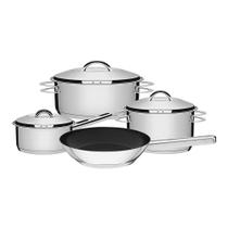 Jogo De Panelas Fundo Triplo Tramontina Solar 65500120 Inox