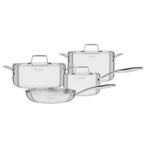Jogo de Panelas Grano Aço Inox de Indução 4 Peças - Tramontina 65140/000 Jogo de Panelas Grano Aço Inox de Indução 4 Peças - Tramontina 65140/000
