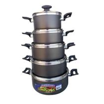 Jogo de Panelas Grenada Teflon 5 Peças antiaderente