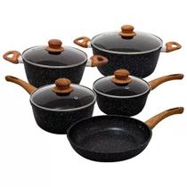 Jogo De Panelas Indução 5 Peças Viena Preto Casambiente Jogo De Panelas Indução 5 Peças Viena Preto Casambiente