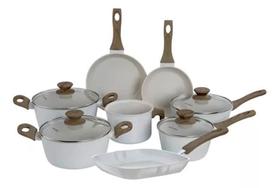 Jogo De Panelas Indução 8 Peças Cook Mármol Mimo Style Jogo De Panelas Indução 8 Peças Cook Mármol Mimo Style