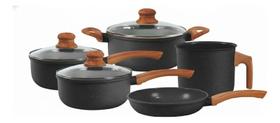 Jogo De Panelas Indução Tuut Ecoglide 5 Peças Graphite Jogo De Panelas Indução Tuut Ecoglide 5 Peças Graphite