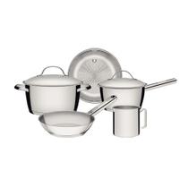 Jogo De Panelas Inox 5 Pecas Tramontina Allegra 65660280